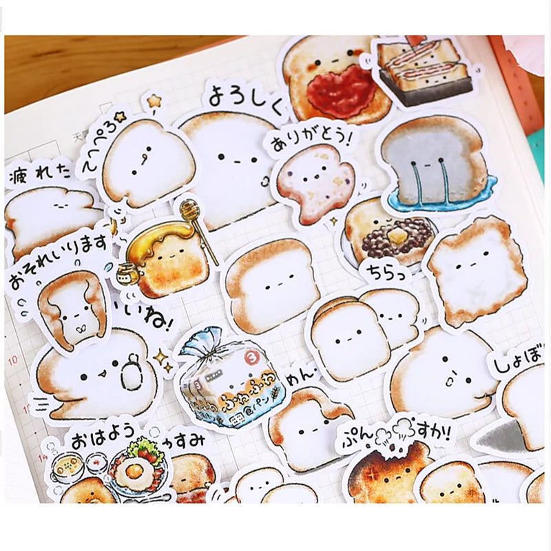 40pcs Creative Cute Self-made Bread Story/ Food Scrapbooking Stickers /Decorative Sticker /DIY Craft Photo Albums Kawaii - MY RITA