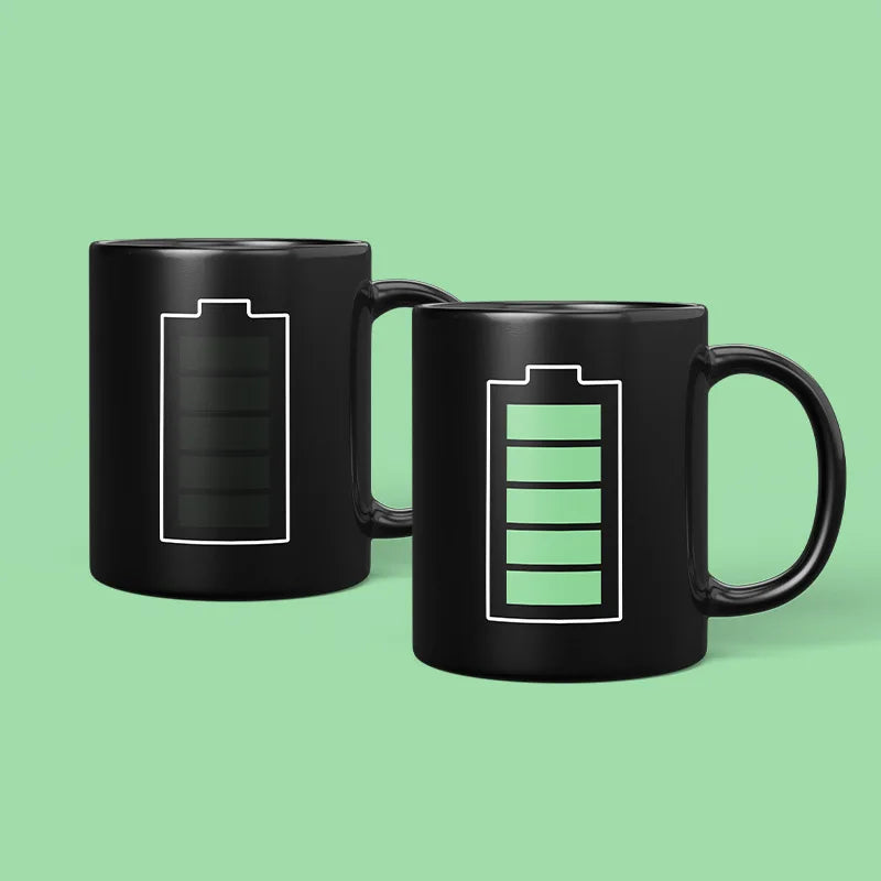 1pcs Creative Game Machine Magic Mug Temperature Color Changing Chameleon Cups Heat Sensitive Cup Coffee Tea Milk Mug for Gifts - MY RITA