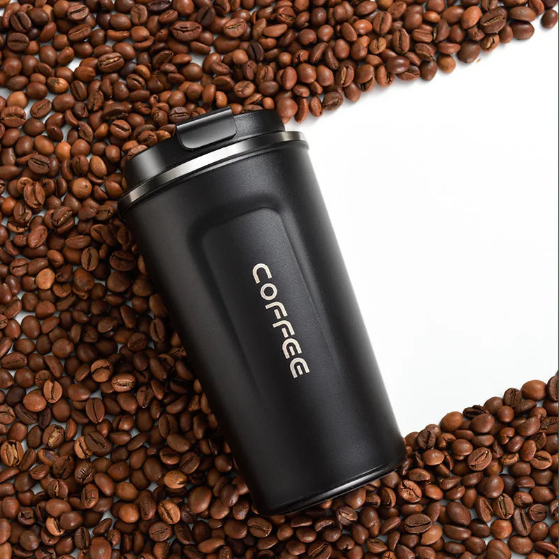 GIANXI Stainless Steel Coffee Cup Thermos Mug Leak-Proof Thermos Travel Thermal Vacuum Flask Insulated Cup Water Bottle - MY RITA