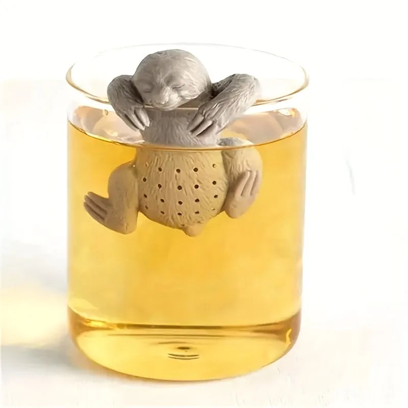 1pc Bradypod Tea Infuser Reusable Cute Loose Tea Strainer Filter Diffuser Silicone Kitchen Tools Gadgets - MY RITA