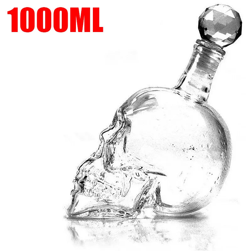 1000ML High-end Creative Skull Glass Whisky Vodka Wine - MY RITA