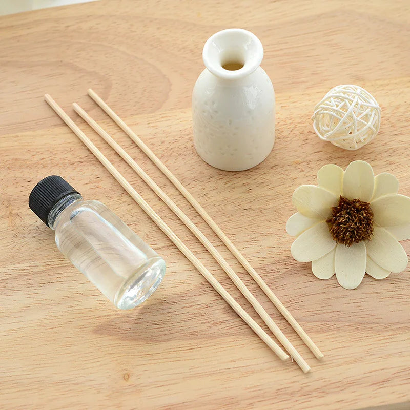 30ml Fresh Air Office Aromatherapy Stick Fragrance Rattan Ball Reed Diffuser Set Sun Flower Gift Home Bathroom Decoration Set - MY RITA