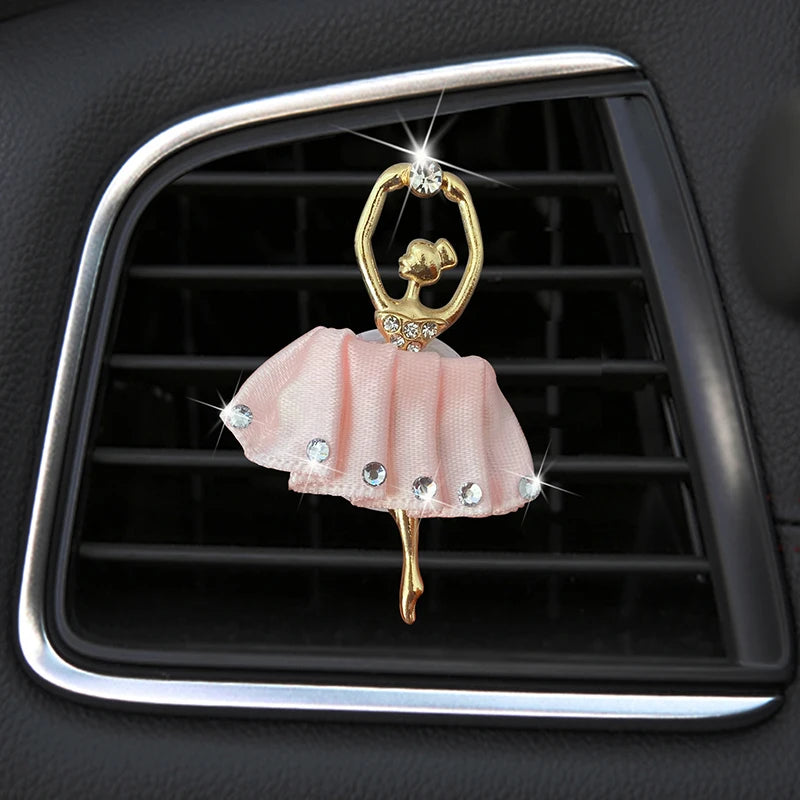 Ballet Girl Car Perfume Clip Air-conditioning Outlet Perfume Clip - MY RITA