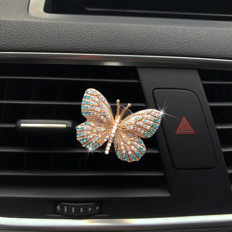 Butterfly Car Perfume Clip Colorful Butterfly Car Air Freshener - MY RITA