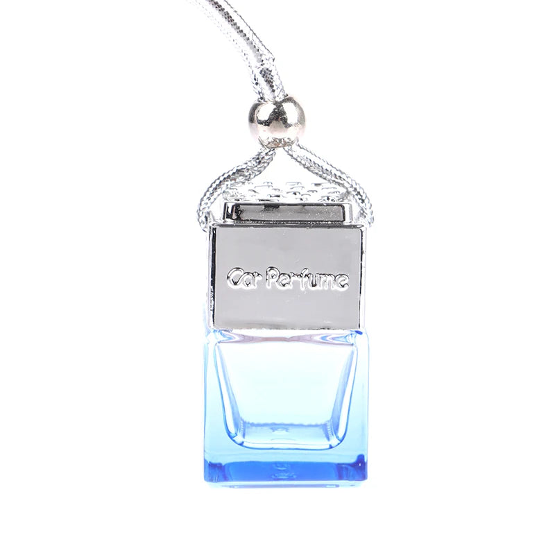 1pc Car Essential Oil Diffuser Fragrance Air Freshener Scent Perfume Bottle Ornament Hanging Empty Bottle Interior Accessories - MY RITA