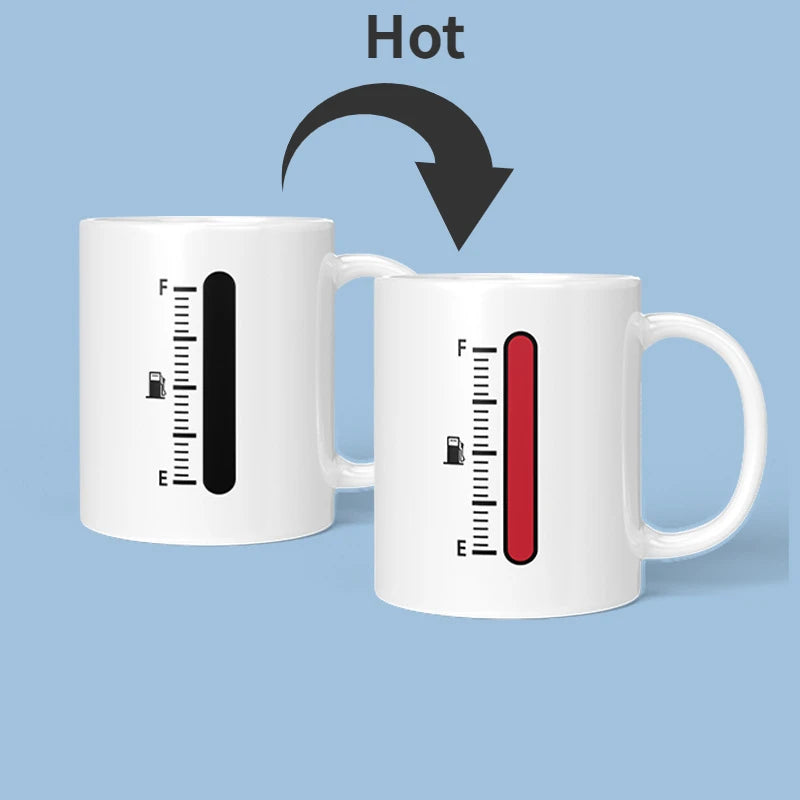 1pcs Creative Game Machine Magic Mug Temperature Color Changing Chameleon Cups Heat Sensitive Cup Coffee Tea Milk Mug for Gifts - MY RITA