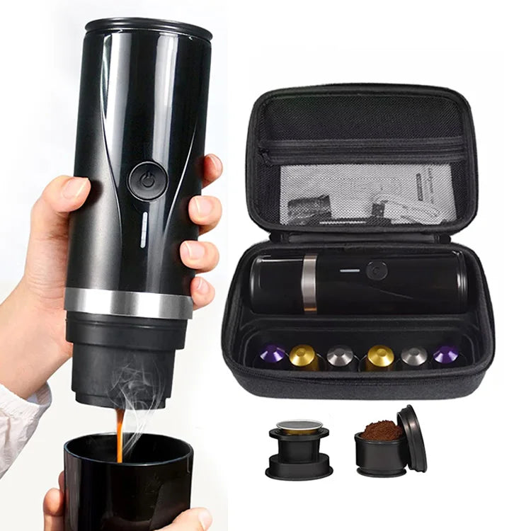 Factory Wholesale USB Portable Espresso Automatic Coffee Machine Portable Travel Coffee Maker Free Spare Parts OEM ABS 3 in 1 5v - MY RITA