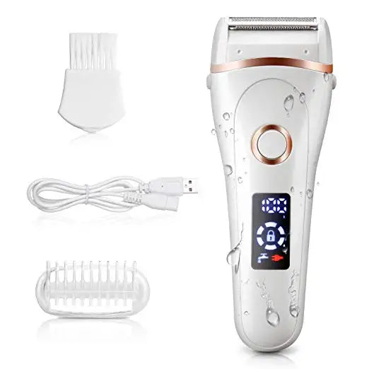 Rechargeable Cordless Painless Lady Electric Shaver Body Electric Razor Hair Remover - MY RITA